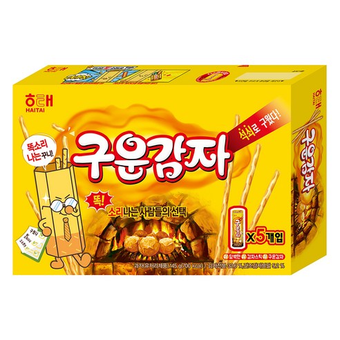 해태제과 구운감자, 145g, 1개