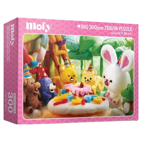 ALOC 모피와 친구들 직소퍼즐, AL5209, 1개, 300피스