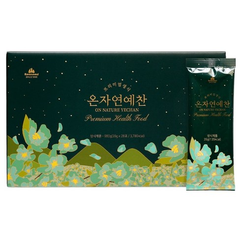 산마을 온자연 예찬 생식, 35g, 28개