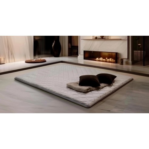 편안한 잠자리를 위한 럭스나인 라텍스 토퍼와 핫앤쿨 패드 세트