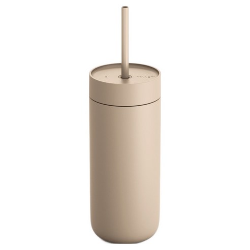 펠로우 카터 스트로우 뚜껑 콜드 텀블러, 샌드 듄, 473ml, 1개