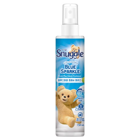 스너글 블루 스파클 프레시 플러스 섬유탈취제 본품, 150ml, 1개