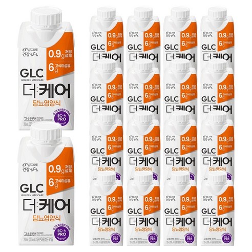 티에프티 GLC 더케어 당뇨영양식 고소한맛 200ml, 18개 솔직 후기 | 실사용자 리뷰 분석 썸네일