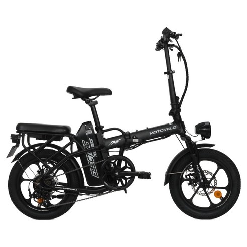 모토벨로 TN6 DUAL 500W 48V 10Ah 전기자전거, 알루미늄, 블랙