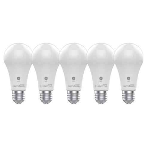 루미트론 GE알뜰 LED 전구 12W E26, 전구색, 5개