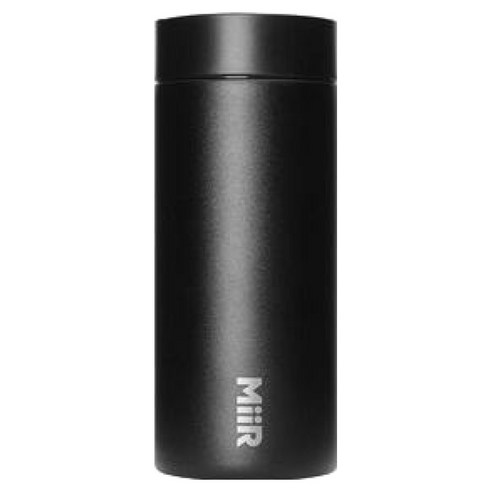 MiiR 360 트래블러 텀블러, 블랙, 354ml, 1개