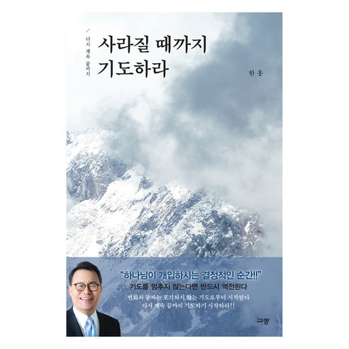 사라질 때까지 기도하라:다시 계속 끝까지, 규장, 한홍