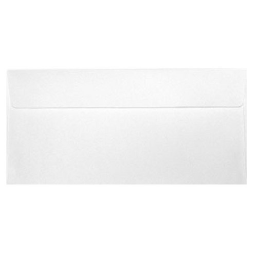 문구마을 모조 자켓봉투 엽서봉투 105 x 220 mm, 화이트, 100개