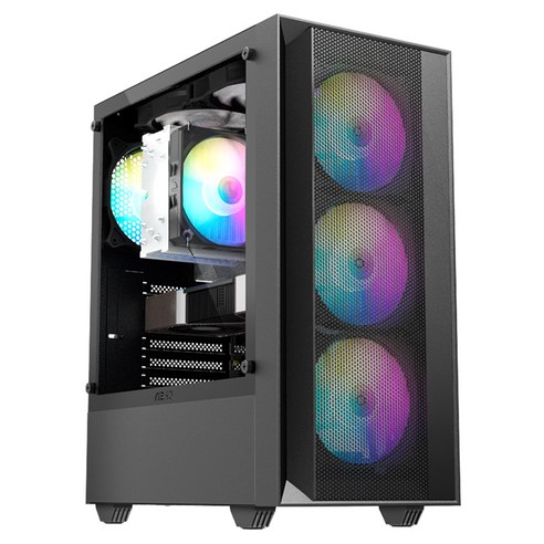 퍼플랩 2025 게임용 조립PC 라이젠5 라이젠 5000 시리즈 지포스 RTX 5060 AV5-RX560, 500GB, 16GB, Free DOS, Ryzen5 5600