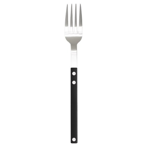 보겐 쌍띠에 커트러리 디너 포크, 실버 + 블랙, 1개