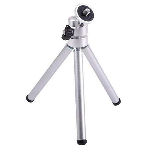 컴스 카메라 캠코더 거치 접이식 2단 미니 삼각대, IB132, 1개