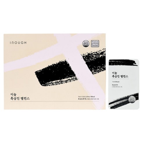 이높 경방신약 이높 흑삼진 밸런스 20p, 1개, 1.5L