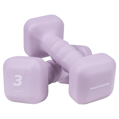 스케쳐스 플로우 사각 아령 덤벨 2p, 3kg, 1세트