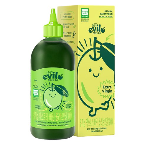 보뚜 에빌로 유기농 엑스트라버진 올리브오일, 500ml, 1개