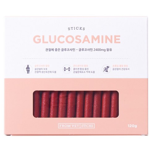 프롬벳 강아지 순수스틱 영양제 12p, 120g, 뼈/관절강화, 1개