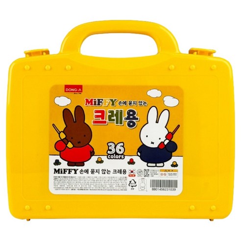 동아 미피 크레용, 36색, 1개