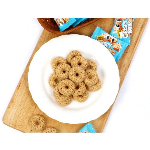 바삭한 식감과 부드러운 우유 맛의 완벽한 조화