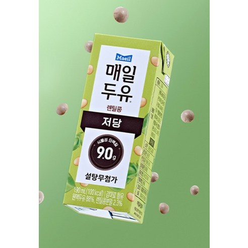 매일두유 렌틸콩 저당두유 파우치 이미지, <b>휴대 간편한 식사대용</b>