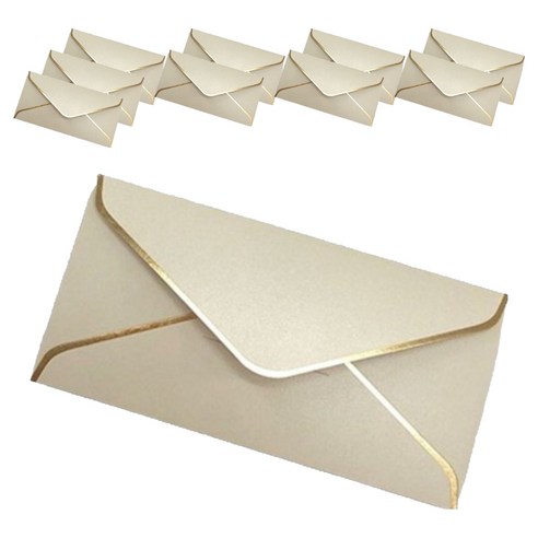 윰스 고급 용돈 상품권 선물 편지봉투 220 x 110 mm, 아이보리, 10개