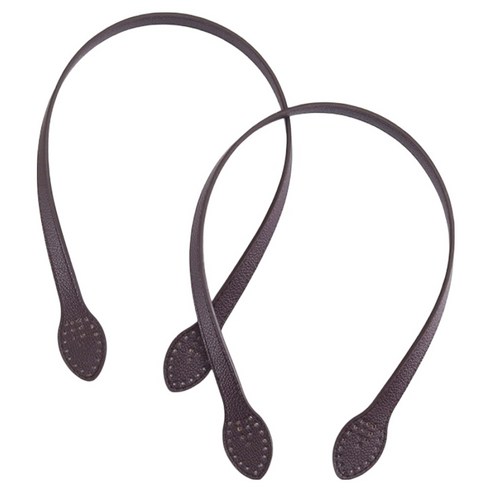 코히모 숄더백 토트백 스티치 가방 DIY 가죽핸들 60cm 5W0478, 2개, 초코 브라운