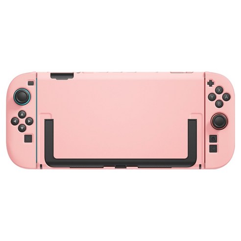 스페이스쉴드 닌텐도 스위치 2 호환 스탠다드 솔리드 분리형 PC 하드 케이스, 핑크, 1개