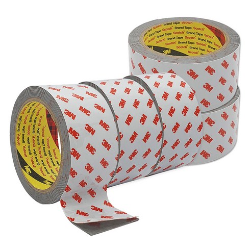 쓰리엠 아크릴 폼 그레이 양면테이프 48mm x 3m, 5개