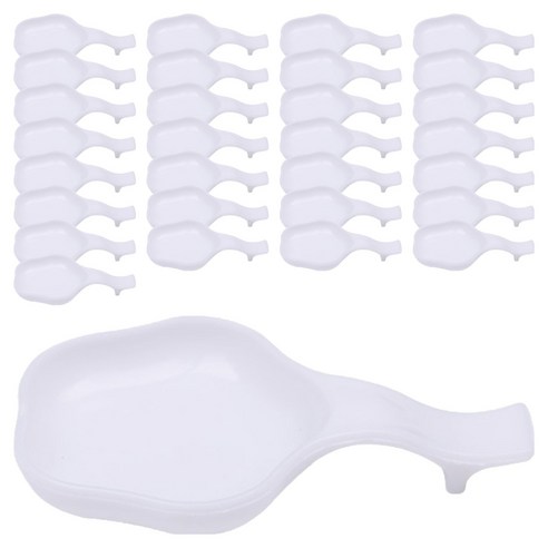 소울리치 실용적인 서예용품 꽂모양 먹물접시 화이트 6 x 6 cm, 40개