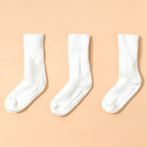 폴프랜즈 아동용 원사이즈 데일리 양말 3켤레