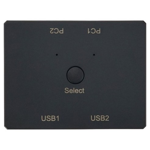 컴스 2:2 USB 2.0 수동 선택기 2대2 스위치