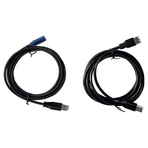 루나랩 모니터암 전용 USB C + A 케이블 세트, 1세트, 1.8m