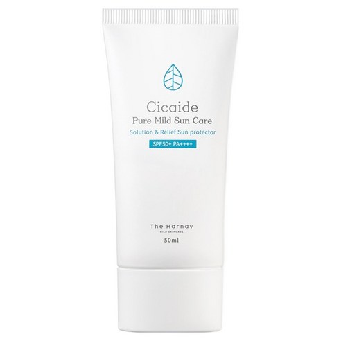더하르나이 시카이드 무기자차 선크림 SPF50+ PA++++, 50ml, 1개