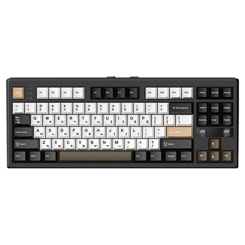 프리플로우 유무선 8K 게이밍 기계식 텐키리스 키보드, MAESTRO, Archon F1 PRO TKL, 저소음피치축V3