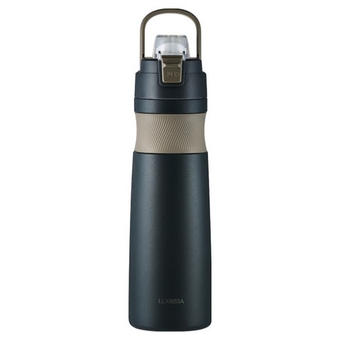 라리사 클릭팝 원터치 텀블러, 차콜그레이, 1개, 900ml