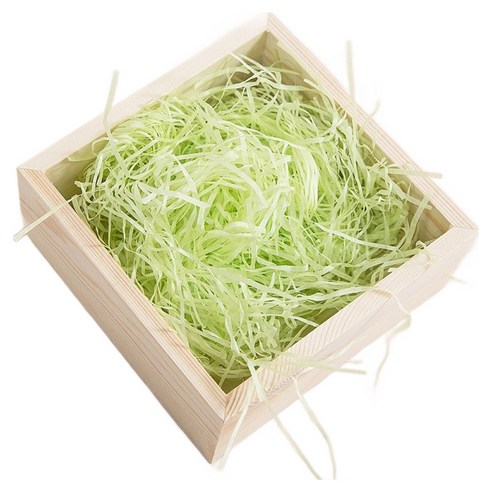 세븐집 종이 스타핑 선물 포장 완충재 쵸핑지 500g, 라이트그린, 1개