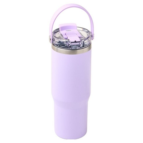모던하우스 TO GO 휴대하기 편리한 대용량 핸들 텀블러, 퍼플, 900ml, 1개