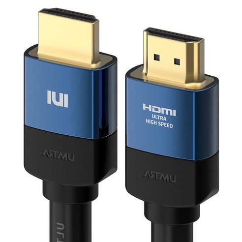 아트뮤 ULTRA HIGH SPEED HDMI 2.1 인증 케이블 NOBLE 블랙 5m 1개