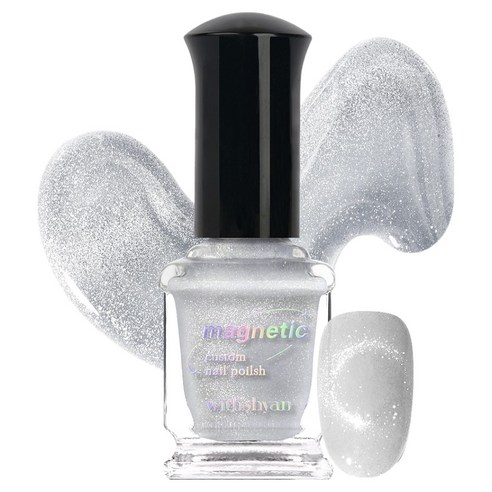 위드샨 커스텀 마그네틱 자석 네일 폴리쉬, 05 프로스트, 9ml, 1개