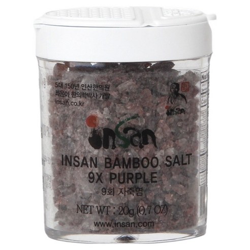 Insan 9회 자죽염 고체, 20g, 1개