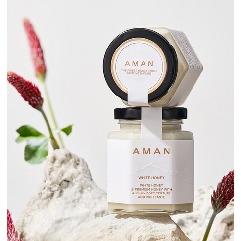 AMAN 키르기스스탄 화이트 허니 250g, 2개 이미지 3
