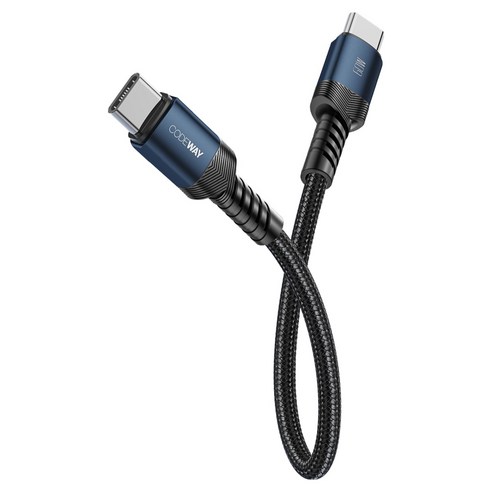 코드웨이 C타입-C타입 초고속충전 데이터 숏 케이블 이미지 3