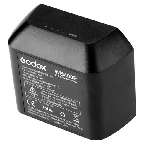 고독스 AD400Pro 전용 리튬이온 배터리, 1개, WB400P