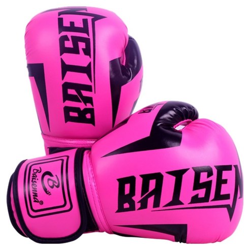 BAISENNA 컴팩트 mma 종합격투기 복싱 글러브 양손착용 세트, 06 핑크, 1세트