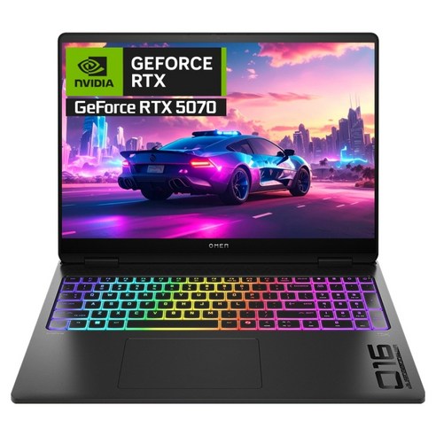 HP 2025 오멘 16 맥스 코어Ultra9 인텔 14세대 지포스 RTX 5070, Shadow Black, 1TB, 32GB, WIN11 Pro, 16-ah0198TX