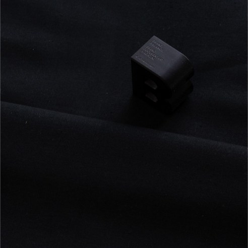 대성섬유로고앤 워싱 11수 린넨원단 무지천, 37 블랙, 1개