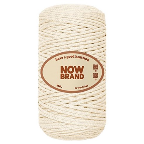 울클럽 나우브랜드 미니 로프얀 뜨개실 150g, 703 아이보리, 1개