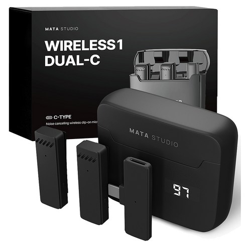 마타스튜디오 스마트폰 무선 마이크 유튜브 방송용 와이어리스1 개봉기 | 실사용 후기 - 상품 이미지 1