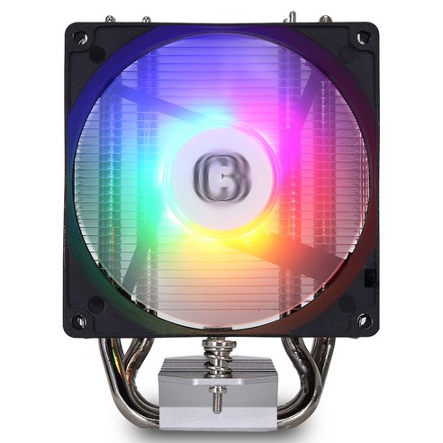 싸이번 CPU 쿨러 BREEZE AC92, 블랙, 1개