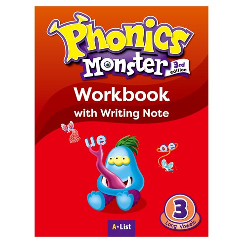 Phonics Monster Workbook 3, A List