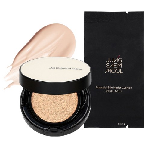 정샘물 에센셜 스킨 누더 쿠션 14g + 리필 세트 솔직 후기 | 피부 타입별 분석 - 상품 이미지 1