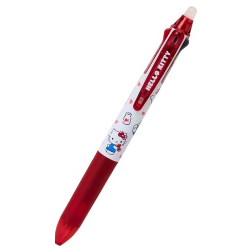 산리오 지워지는 파일롯트 3색펜 0.38mm, 헬로키티, 1개